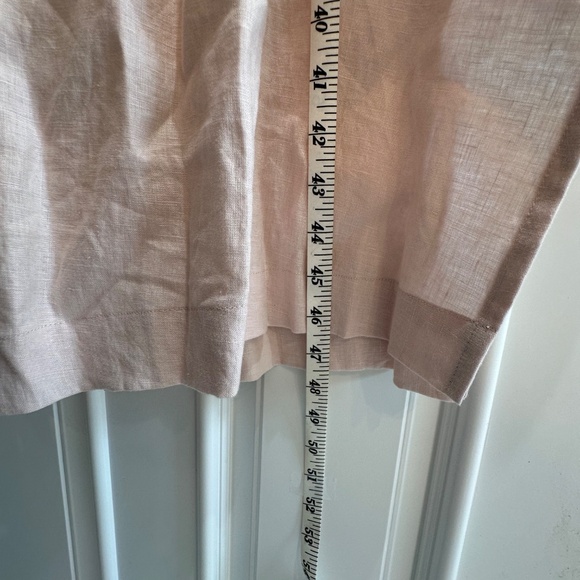 Andrea & Joen Light pink soft linen shift dress - Picture 6 of 13